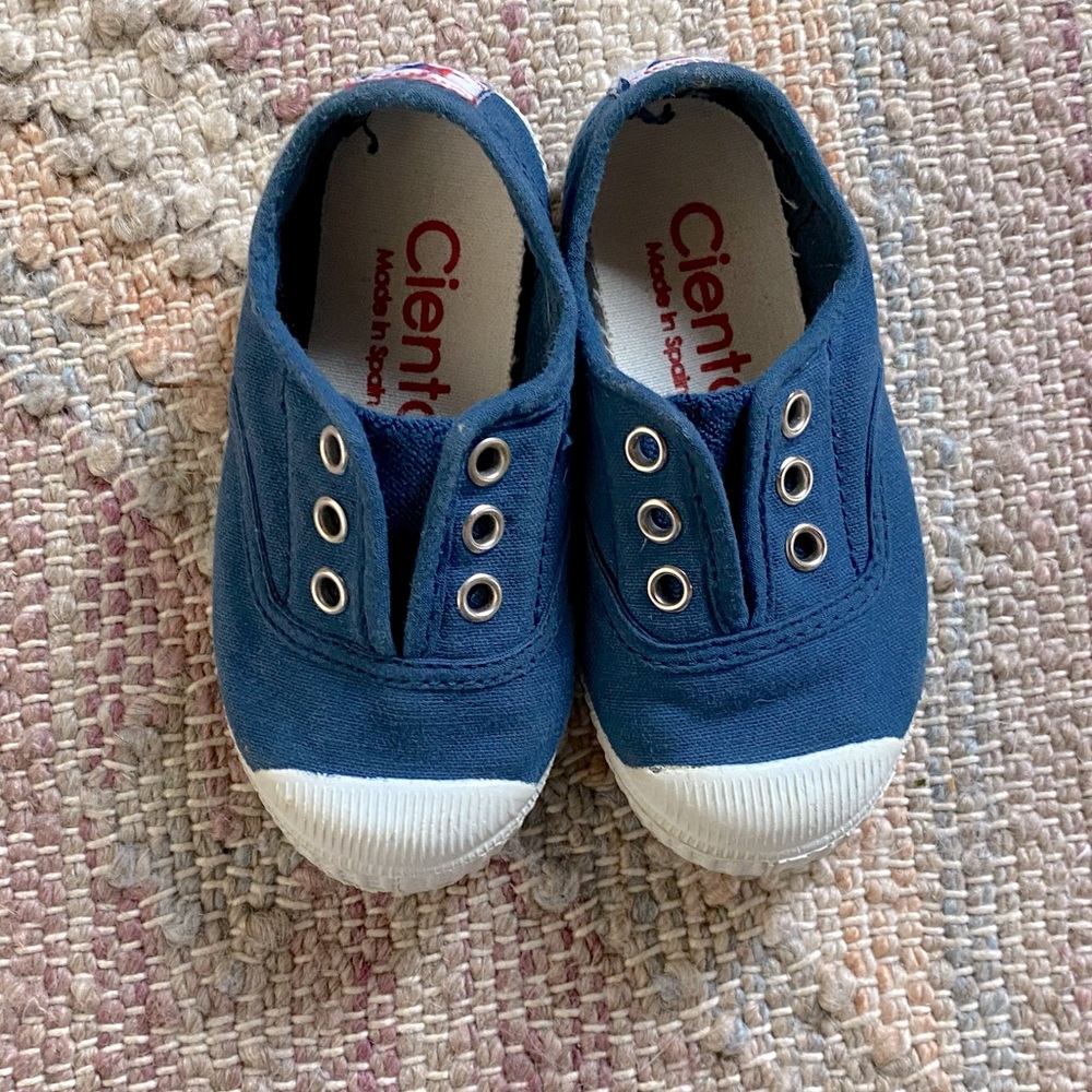 Cienta Kids Blue Sneakers